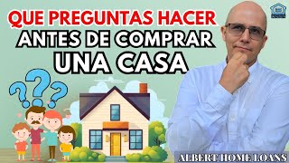 Preguntas antes de comprar una casa [upl. by China90]