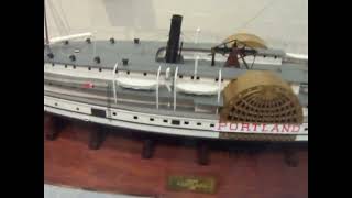 Check The 1850 SSPortland Model Ship [upl. by Nibor663]