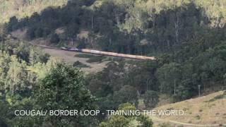 Cougal loop Border Loop Drone flight 4K [upl. by Harberd202]