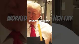 Donald Does McDonald’s usa McDonalds trump youtubeshorts shorts donaldtrump america [upl. by Ditter540]