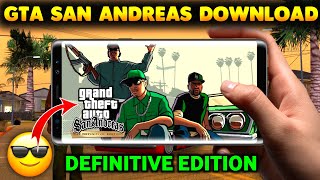 Gta san andreas definitive edition download  How to download gta san andreas definitive edition [upl. by Yrot404]