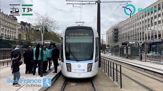 L’inauguration du prolongement de la ligne T3B à Porte Dauphine [upl. by Mata]