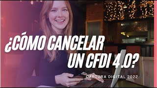 Aprende a Cancelar Un CFDi 33 y 40 [upl. by Akehsat]