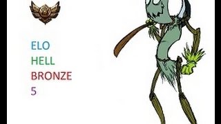 League of Legends Bronze 5  fiddlesticks MID [upl. by Anerroc]