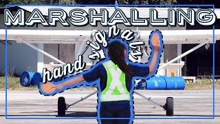 Marshalling Hand Signals of Fixed and Rotary Aircraft [upl. by Aietal]