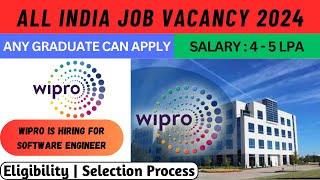 Wipro is Hiring for software developer  Batch 2023 amp 2024 can Apply  wipro [upl. by Dannel]