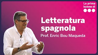 La prima lezione di Letteratura spagnola  Enric Bou Maqueda [upl. by Adnana]