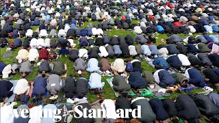 Muslims across the UK celebrate Eid alFitr [upl. by Anastasius]