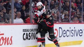 Senators Fall to Devils Miss Playoffs 💔 Tkachuks Herculean Effort Not Enough [upl. by Artima]