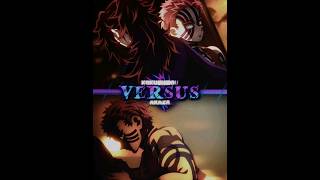 Kokushibou vs Akaza anime vsbattle shorts kny kokushibou vs akaza fyp fypシ゚ [upl. by Nirrat405]