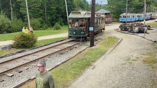 Seashore Trolley Museums Trolley Parade [upl. by Euqinim]