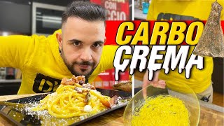 la mia CARBOCREMA Spaghetti alla CARBONARA alla CiccioGamer89 [upl. by Gilman]