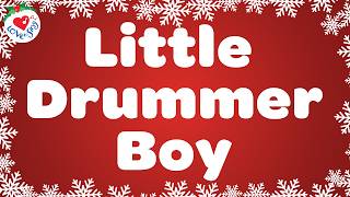 Little Drummer Boy with Lyrics 🥁 Love to Sing Christmas Songs and Carols 🎄 [upl. by Buckden]