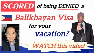 BALIKBAYAN VISA — A VERY IMPORTANT CLARIFICATION [upl. by Luy]