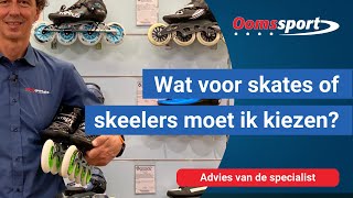 Oomssport  Wat voor skeelers of skates moet ik kiezen [upl. by Nivanod]