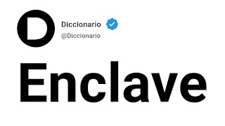 Enclave Significado En Español [upl. by Teodorico]