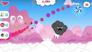 Whale Trail Gameplay red to purple with no cloud damage [upl. by Rist107]