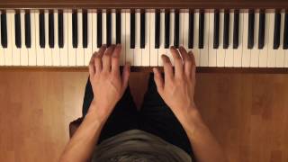 Hot Cross Buns Chordtime Favorites Intermediate Piano Tutorial [upl. by Alfy898]