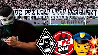 200 Ultras im Knast Provokationen amp Abgesagte Choreo MGladbach  Köln 33 [upl. by Olram]