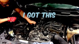 Dodge Challenger six cylinder spark plug replacement [upl. by Collie975]