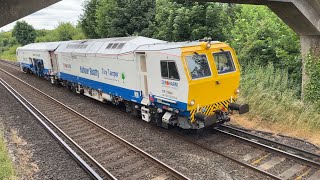 Plasser amp Theurer 084x44SRT Switch amp Crossing Tamper  DR73949  Balfour Beatty [upl. by Kavanagh959]