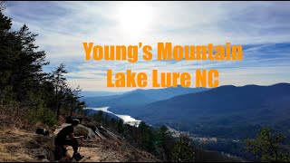 Hiking Youngs Mountain  Lake Lure NC [upl. by Ragland]