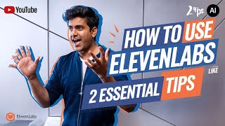 Elevenlabs ka use kaise karte hain aaj main aapko bataunga two tips😲😲viralvideo newvideo [upl. by Nnaeirual]