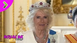 Royal Family News Latest Story behind Queen Camillas controversial £7million tiara that belon [upl. by Notgnilra827]