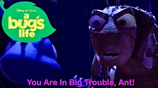 Disney amp Pixars A Bugs Life 1998 Hoppers Death But Its Normal Fast Slow amp Reversed [upl. by Yelnik262]