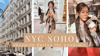 NYC VLOG  SHOPPING IN SOHO  GUCCI PRADA DIOR CELINE FENDI PROENZA  JOANIE [upl. by Grimona]