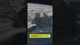 Asteroid auf Kollisionskurs mit der Erde So könnten wir ihn stoppen shorts [upl. by Eiramave]