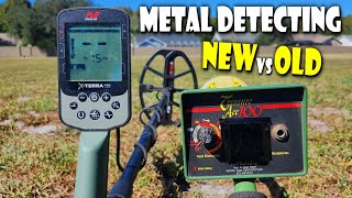 NEW vs OLD Metal Detector Battle  METAL DETECTING [upl. by Atiuqehc850]