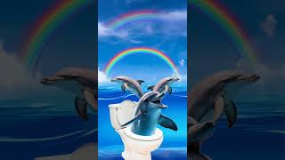 Dolfin in camode dolfin fish masti funny subscribe followme youtubeshorts [upl. by Llirrem]