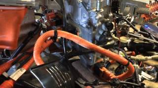 2012 Nissan Leaf Drive System Tabletop Demo [upl. by Ecirted642]