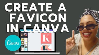 How to Create A Favicon in Canva for Your Website [upl. by Huey]