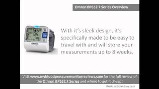 Omron BP652 7 Series Review  Wrist Blood Pressure Monitor [upl. by Ramedlav]