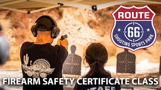 Firearms Safety Certificate Class [upl. by Leodora44]