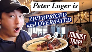 UNDERCOVER at NYCs PETER LUGER Overrated and OVERPRICED [upl. by Ainot]