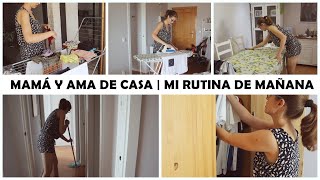 ESTA ES MI RUTINA POR LAS MAÑANAS CUANDO DEJO A LA NIÑA EN EL COLE 🧹👩🏼‍🍳👩🏼‍🍼 [upl. by Araet937]