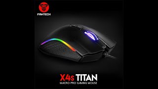 Fantech x4s titan mouse [upl. by Airahcaz]