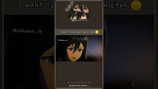 Eren and Mikasa edit shorts aot attackontitan [upl. by Amanda791]