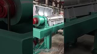 centrifuge Separation machinery LW sedimentationfiltering centrifugeSolidliquid separation [upl. by Aissatsana]