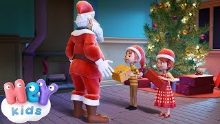 The Santa Claus Song for kids 🎅 Christmas Songs for children  HeyKids [upl. by Sidonius]