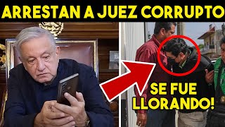 AMLO ¡SE HARTO 4T DETIENE A JUEZ CORRUPTO TIEMBLA PIÑA [upl. by Adiaz404]