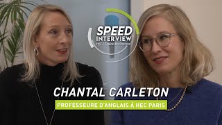 HEC Paris  Speed Interview de lEgalité des Chances  Chantal Carleton [upl. by Suivatco]