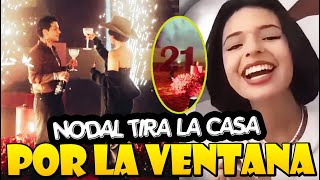 🎉😍 Christian Nodal DERROCHA UNA FORTUNA en el Festejo de CUMPLEAÑOS 21 de Angela Aguilar💸💸 [upl. by Enal]