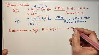 Bromination and Iodination of alkanes [upl. by Acker263]