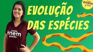 TEORIAS EVOLUCIONISTAS DARWINISMO E LAMARCKISMO  Resumo de Biologia para o Enem [upl. by Kassab491]