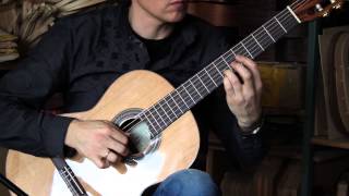 Hofner HZ27 classical guitar demo [upl. by Gnap]