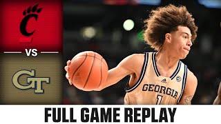 Cincinnati vs Georgia Tech Full Game Replay  202425 ACC Mens Basketball [upl. by Shakespeare]